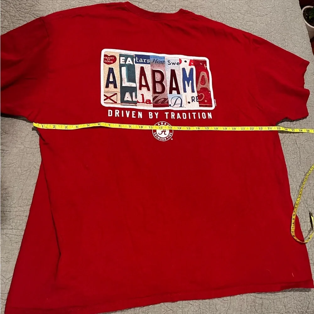 Alabama Red Short Sleeve Tee​ - Picture 4 of 6